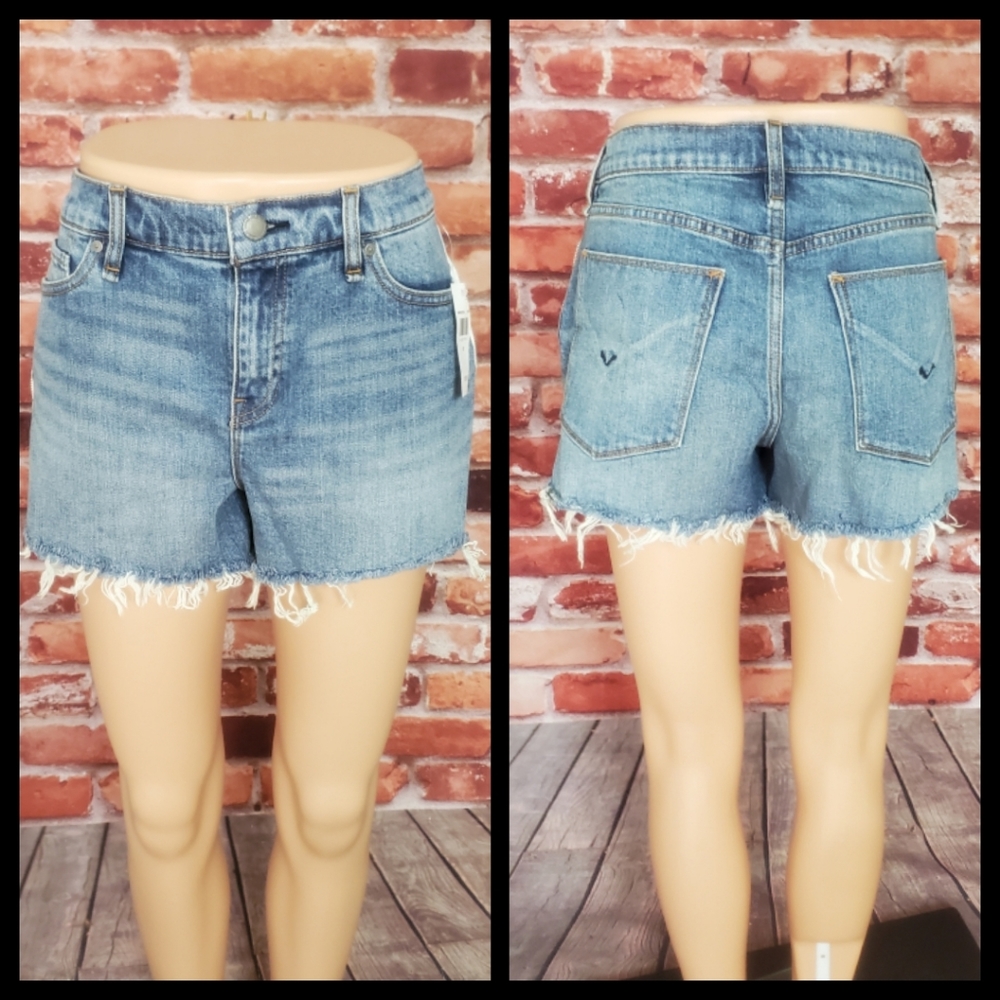 Hudson Gemma Side Zipper Shorts 28 NWT - Picture 4 of 6